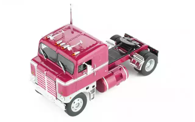 TR008-Kenworth Bullnose 1950 Bordeaux and Silver