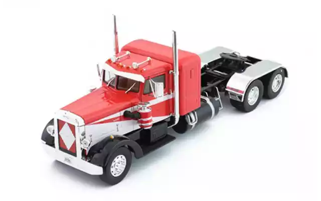 TR007-Peterbilt 350 1952 Red and white and black
