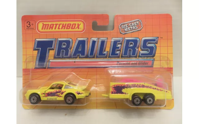 Matchbox Trailers TP-122 Porsche and Glider (1992)