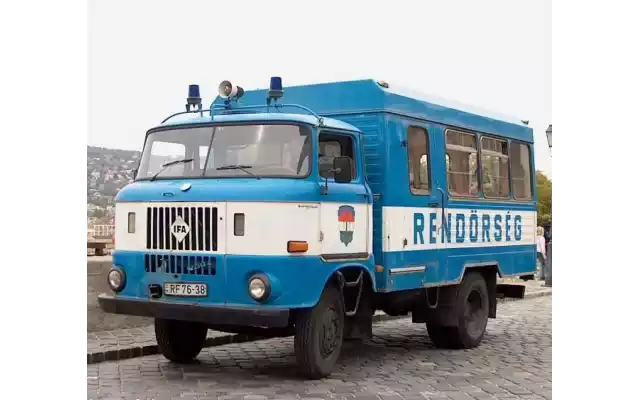 125 - IFA W50 RENDŐRSÉG (Milicija)