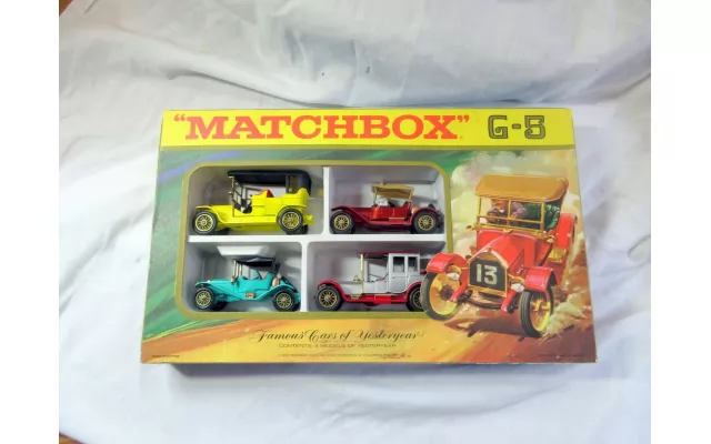Matchbox G-5 Famous Cars of Yesterday