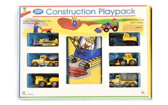 Matchbox Boots Construction Playpack
