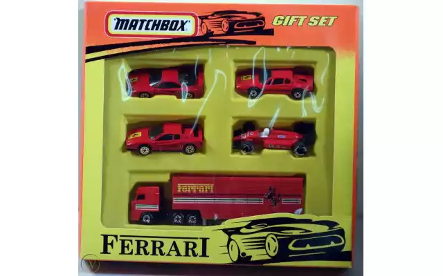 Matchbox Ferrari Gift Set