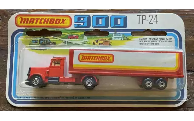 Truck with Matchbox logo