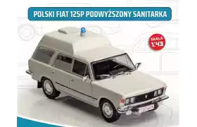 17 Polski Fiat 125p Podwyzszona sanitarka