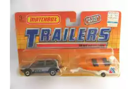 Matchbox Trailers TP-120 VW Golf and Inflatable