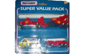 Matchbox Super Value Pack Fire Dept