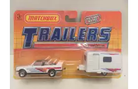Matchbox Trailers TP-123 BMW and Caravan (1992)