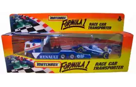 Matchbox Formula 1 Race Car Transporter Renault Elf