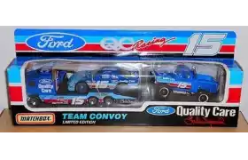 Matchbox Team Convoy Ford Quality Care #15